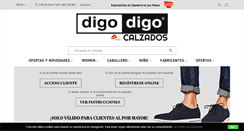 Desktop Screenshot of calzadosdigodigo.com